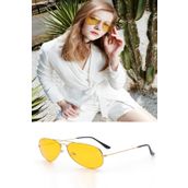 MasterCar Rayban Model Metal Anti Far Gece Görüş Gözlüğü
