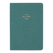 Matt Notebook 14x20 cm Sert Kapak Noktalı Koyu Yeşil Defter