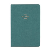 Matt Notebook Sert Kapak Düz Çizgisiz 14x20 cm Koyu Yeşil Defter