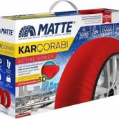 Matte 225 70 R17 Yüksek Kaliteli Zincir Muadili Kar Çorabı