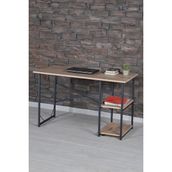 Mavera Home Çalışma Masası Ceviz Renk Bilgisayar ve Laptop Masası Çalışma Ofis Masası - Y: 73 cm D: 60 cm G: 120 cm