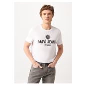 Mavi 066195-620 Polo Yaka Normal Kalıp Beyaz Erkek T-Shirt