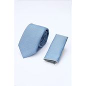 Mavi-Lacivert Desenli 7 Cm Kravat 1090260130