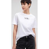 Mavi M1611594-620 Beyaz Kadın T-shirt