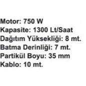 Max Extra QSB-JH-750 B Dalgıç Pompası