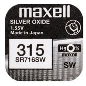 Maxell 315 SR716SW 10'lu Paket Hafıza Pili