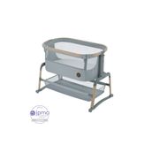 MAXİ-COSİ Maxi Cosi Iora Air Sallanabilen Ahşap Görünümlü Anne Yanı Beşik Beyond Grey