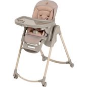 Maxi-Cosi Minla Plus 6'Sı Bir Arada Ahşap Görünümlü 4 Tekerlekli Mama Sandalyesi Elegance Terra