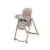 Maxi-cosi Minla Plus Beige 6'sı Bir Arada Ahşap Görünümlü 4 Tekerlekli Mama Sandalyesi - Bej