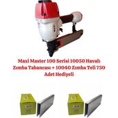 Maxi Master 100 Serisi 10050 Havalı Zımba Tabancası + 10040 Zımba Teli 750 Adet Hediyeli