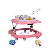Maxi Taxi Walking Müzikli Işıklı Yürüteç Pembe pembe