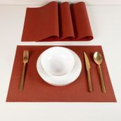 Maxstyle Harmony Mahogany 4 Parça 30X45 cm Amerikan Servis Seti