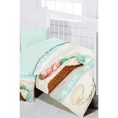 Maxstyle Mermaid 120 x 180 cm Renkli Bebek Nevresim Takimi