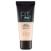Maybelline New York Fit Me Matte Poreless 110 Porcelain Fondöten