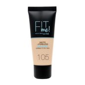 Maybelline New York Fit Me Matte+Poreless 105 Ivory Fondöten