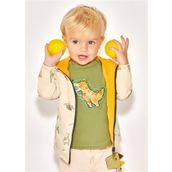 Mayoral 1028 Yeşil Baskılı Erkek Bebek T-shirt