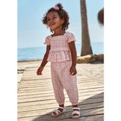Mayoral 1514 Pembe Uzun Kız Bebek Pantolon