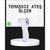 Mbb E-Ticaret Temassız Termometre Hızlı Ölçüm Güvenli Dijital Ateş Ölçer