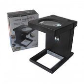 Mbois 2.5x90 mm Katlanır Plastık LED Işıklı Test Cıhazı Büyüteç