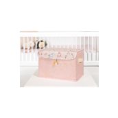 Mbois Baby 04232 Pembe Maxi Boy Püsküllü Kapaklı Kutu Düzenleyici Çok Amaçlı Organizer Kutu