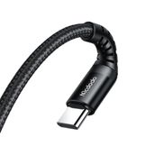 Mcdodo CA-5641 Siyah 6W 1 mt Type-C To Type-C Şarj ve Data Kablosu
