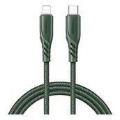 Mcdodo CA-8461 20W Type C to 1.2 Metre Yeşil Lightning PD Hızlı Şarj Kablosu