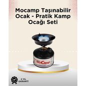 MCM Group Dayanıklı, Paslanmaz ve Yüksek Isı Dayanımlı Kamp Ocağı – Uzun Süreli Kullanım Için