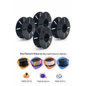 MD×HOA 4 Adet Boş Filament Makarası • BOŞTUR • Örgü ipi • Üçlü Piriz Kablosu vb Ürünleri Sarmak için Kullanılır.