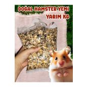 MDİZMİR Suriye Hamster Yemi Lüks Doğal Yemin Yanında % 100 Protein Kaynagı Mama ( Kapalı Paket )