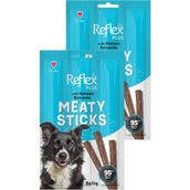 Meaty Sticks Somonlu Köpek Ödül Çubuğu 3X11GR Ikili Paket