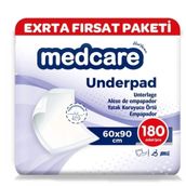 Medcare 60x90 cm 180 Adet Yatak Koruyucu Örtü