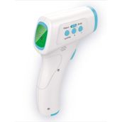 Medcore Temassız Dijital Kızılötesi Ateş Ölçer Büyük LCD Ekran - Beyaz