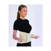 MEDİKALCİM Çelik Balenli Lumbosakral Ortopedik Korse Misinalı Demirli Süngerli Cırtlı Bel Fıtık Korsesi (26 CM)