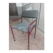 MEDİKALCİM Tuvalet Sandalyesi Katlanır Derili