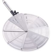 Mediterian Katlanabilir 31cm Yağ Sıçratmaz, Beyaz, Pratik ve Kullanışlı Ürün - Ahşap - 1 lt