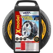 Mefatech Kar Lastik Zinciri 225/35R18 Binek Suv X Tipi Takmatik Kolay Montaj