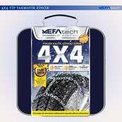 Mefatech Oto Lastik Kar Zinciri 255/55/R18 4x4 Tipi Takmatik Kolay Montaj Binek Suv Minibüs