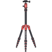 Mefoto Red A0350Q0R BackPacker Travel Tripod Kit