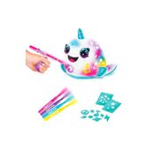 MEGA Airbrush Plush Sürpriz Squishy Paint Bucket Narwhal