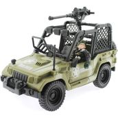 Mega Combat Force Figür ve Askeri Jeep