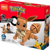 Mega GMD34 Pokemon Jumbo Eevee 830 Parça Karakter Figürleri ve Yapı Oyuncakları