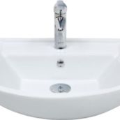 Mega Olivin 65 cm Hilton Dolap Uyumlu Etejerli Lavabo