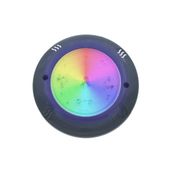 Mega Pool Sıva Üstü 36W RGB 2 Uçlu Siyah Çerçeve Havuz Lambası