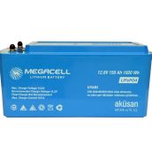 Megacell Lifepo4 12 V 150 A ABS Kasa Akü