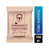 Mehmet Efendi 100 gr Türk Kahvesi Yoğun Aroma ile Taze Çekilmiş Menşei Türkiye