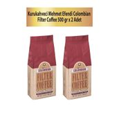 Mehmet Efendi Colombian Filtre Kahve 500gr - Folyo Ambalaj - 2 Adet