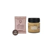 Mehmet Efendi Türk Kahvesi 100 gr x 10 Adet & Nutty More %33 Fındık Parçacıklı Fındık Ezmesi 200 gr