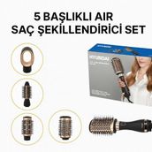 Meks 5 Başlıklı Air Saç Şekillendirici Set