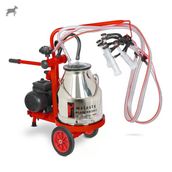 Melasty Ecomini Last Point İkili Keçi Süt Sağma Makinesi (Paslanmaz Güğüm-Silikon) (Kuru)