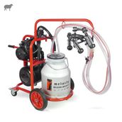 Melasty İkili Koyun Süt Sağma Makinesi (Alüminyum Güğüm-Kauçuk) (Kuru)